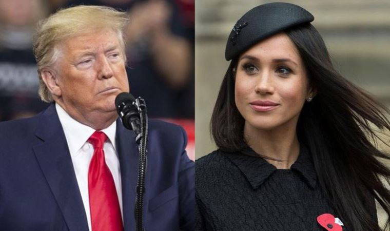 Donald Trump, Meghan Markle’ı hedef aldı: Kraliçe’yi incitti, Harry’yi kullandı