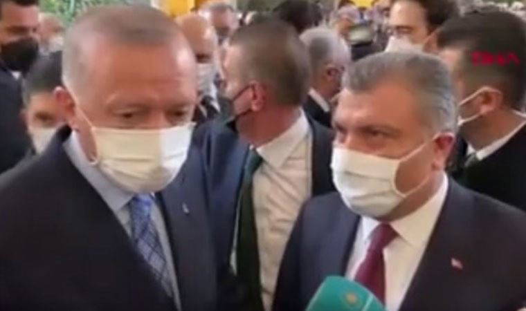 Erdoğan ve Koca arasında ilginç diyalog: 'Siz izin vermeden söyler miyim?'