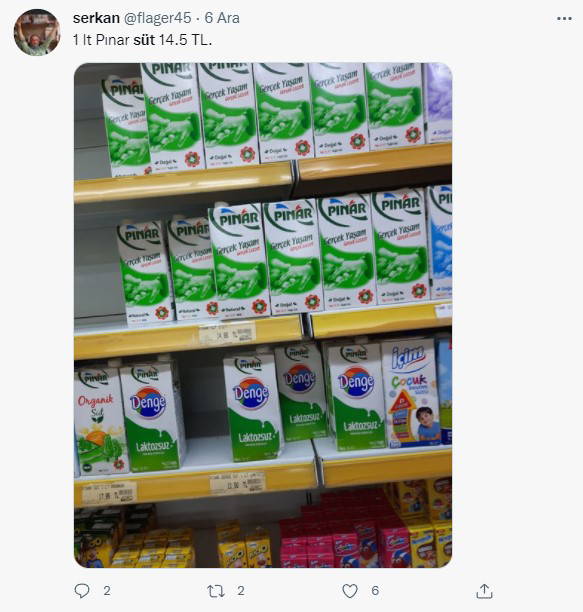 Zamdan sonra sütlerde etiketler değişti: Yurttaş isyan etti