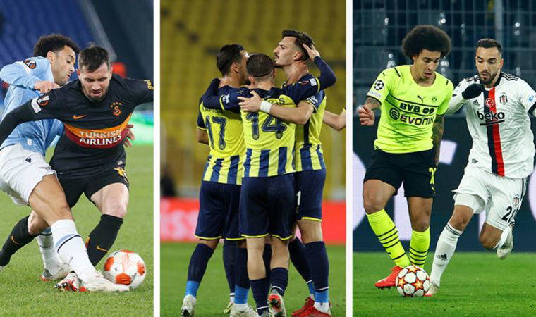Beşiktaş, Galatasaray ve Fenerbahçe Avrupa kupalarından ne kadar gelir elde etti?