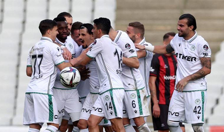 Konyaspor, 2 maç sonra yeniden kazandı
