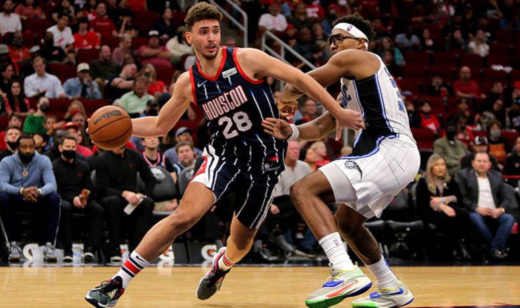 Alperen Şengün'ün no-look atışı Amerika'da gündem oldu