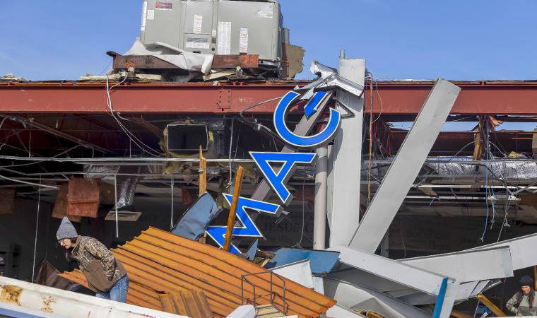 ABD’nin Kentucky eyaletindeki hortum felaketinde bilanço artıyor