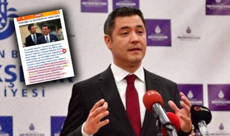 Murat Ongun'dan yandaş medyaya sert tepki: 'Sabah gazetesi anca kendini tokatlar'