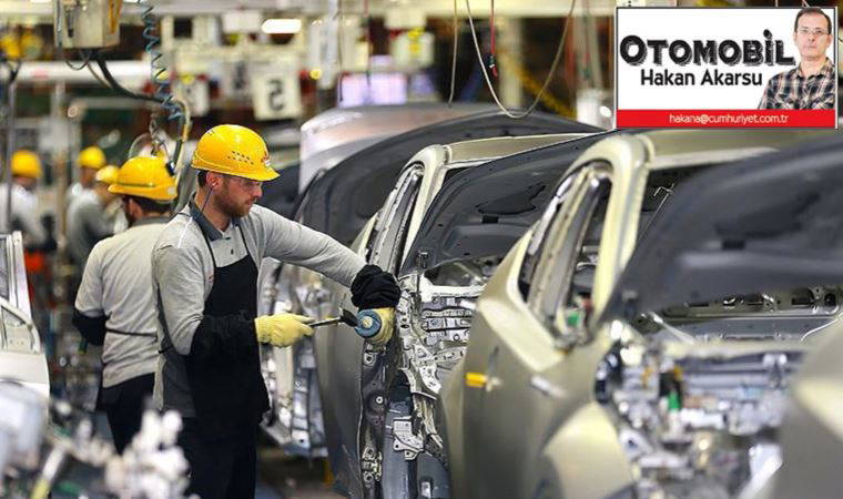 Türkiye'de otomotiv üretimi azaldı