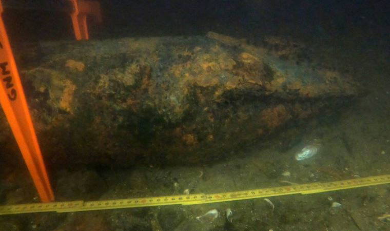 Polonya’da gölden İkinci Dünya Savaşı’ndan kalma bomba çıkarıldı