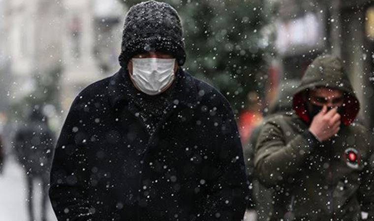 Son dakika | İstanbul'da kısa süreli yoğun kar yağışı