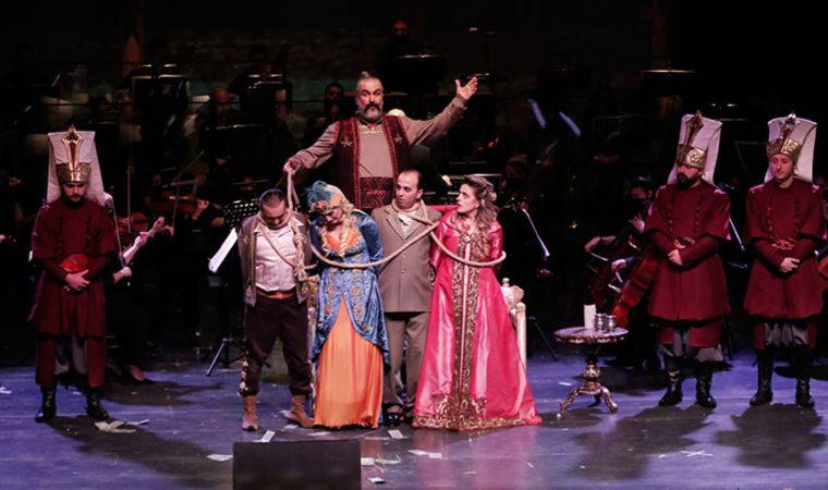 ‘Saraydan Kız Kaçırma’ SAMDOB’da sahnelendi