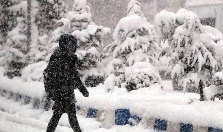 Meteoroloji'den birçok il için kar yağışı uyarısı (22.12.2021)