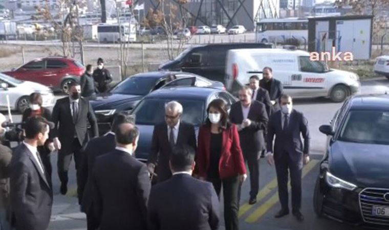 Buldan ve Sancar'dan Saadet Partisi'ne ziyaret: Görüşme başladı