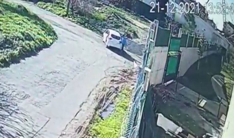 Pendik'te otomobil farı çalan hırsız yakalandı