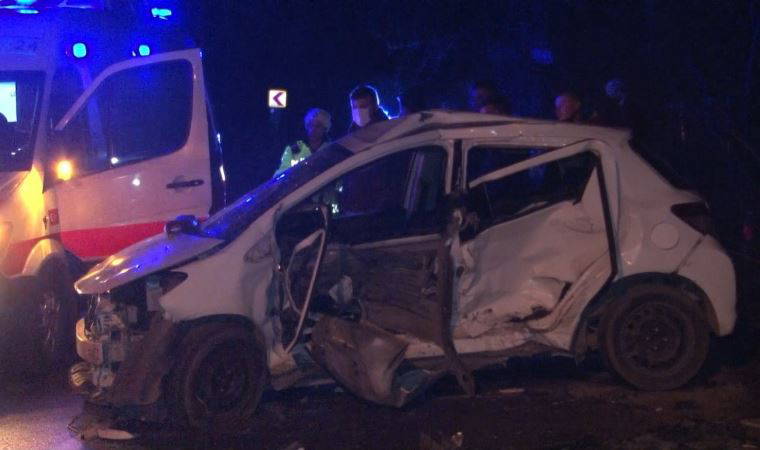 Sarıyer Bahçeköy’de feci kaza: 1’i ağır 3 yaralı
