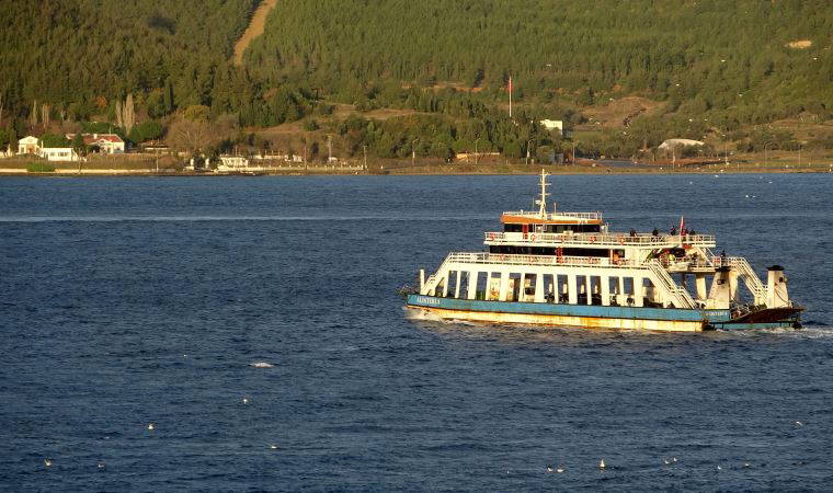 Gökçeada ve Bozcaada'ya bazı feribot seferleri iptal
