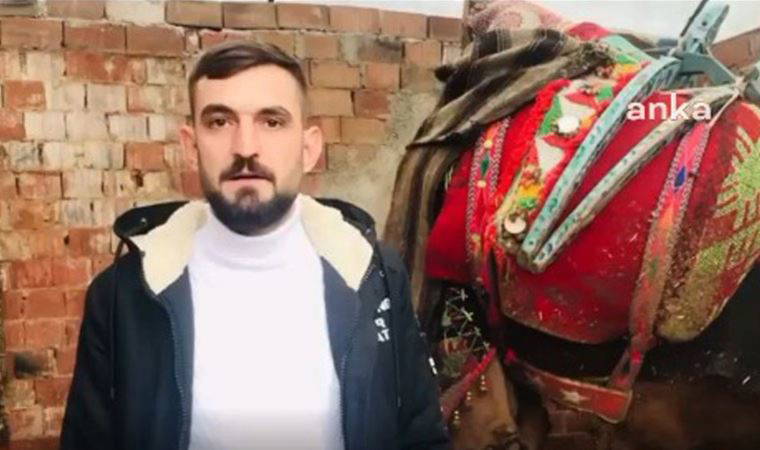 Kredi borcunu ödeyemeyen çiftçinin devesini haczettiler