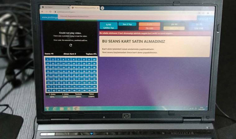 Ataşehir’de iş yerine kumar baskını