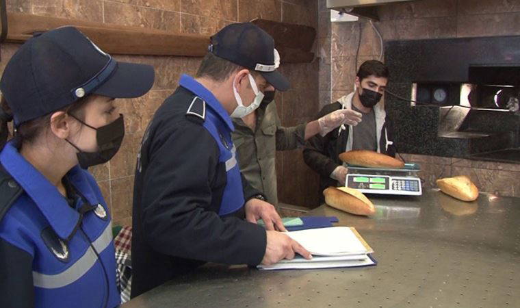 Üsküdar'da fırıncılara 'ekmeğe usulsüz zam' denetimi