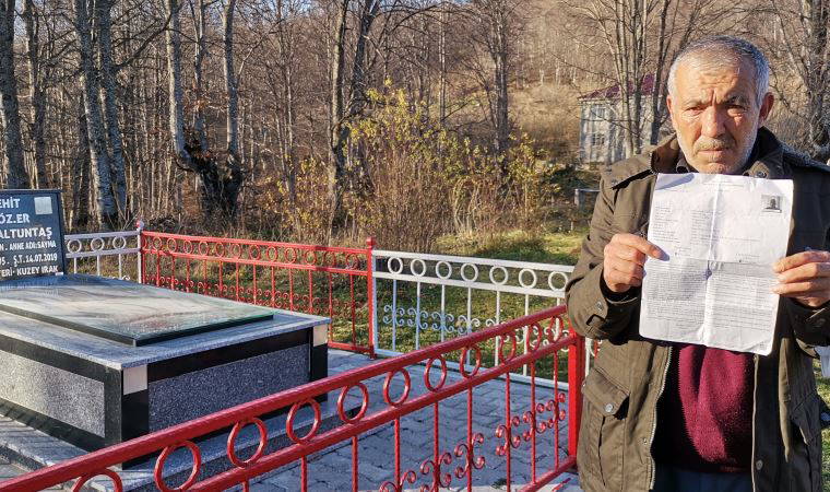 Şehit babasına 'yanlışlıkla' yakalama kararı