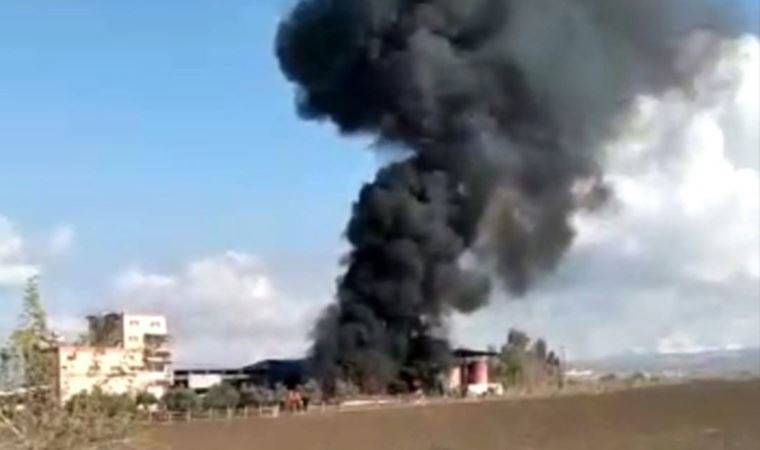 Osmaniye'de geri dönüşüm fabrikasında patlama