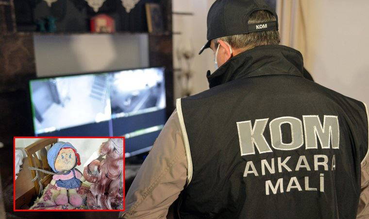 Kuru öküz kafaları, oyuncak bebekler, kırmızı bilyeler... Büyücü çetesi çökertildi