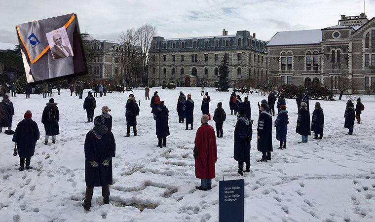 BÜ'lü hocaların eylemi 43. günde de sürüyor