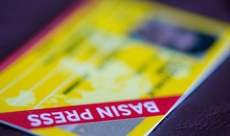 Basın kartı olan gazetecilerin sayısı iki yılda 58 kişi azaldı