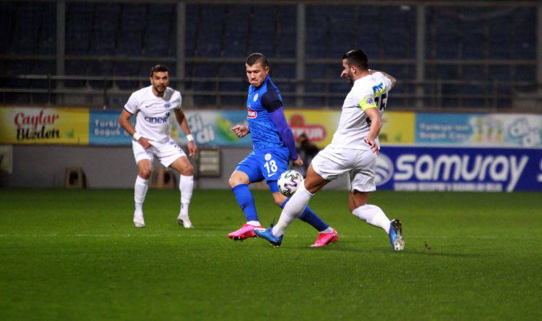 Rizespor - Kasımpaşa, 1-1'lerini üzmedi!