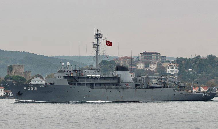 TCG Çeşme gemisi, Yunan F-16’ları tarafından taciz edildi