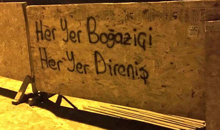 Boğaziçi eylemlerinde tutuklanan öğrencilere destek olmak isteyenlere gözaltı