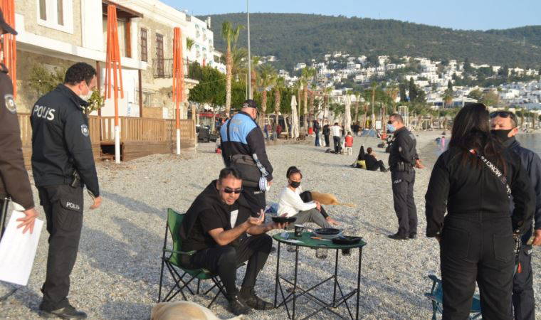 Bodrum'da, sahillerde 'piknik' yapmak yasaklandı