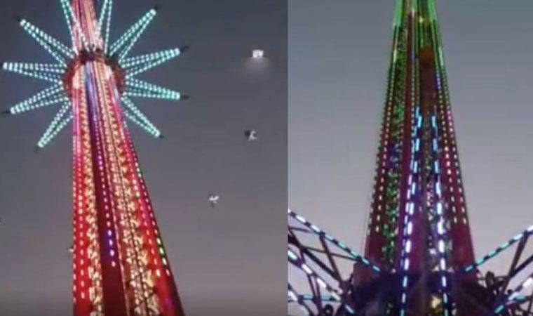 Dünyanın en uzun salıncak yolculuğu Dubai'de açıldı