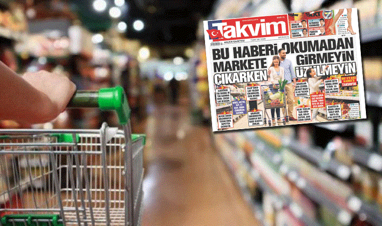 AKP'ye yakın Takvim, halkın gündemi pahalılığa böyle çözüm buldu!
