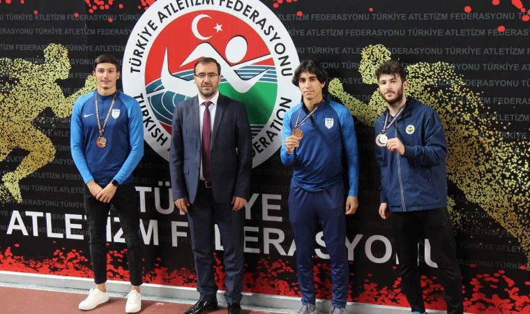 Türkiye Salon Atletizm Şampiyonası'nın son gününde 4 yeni rekor