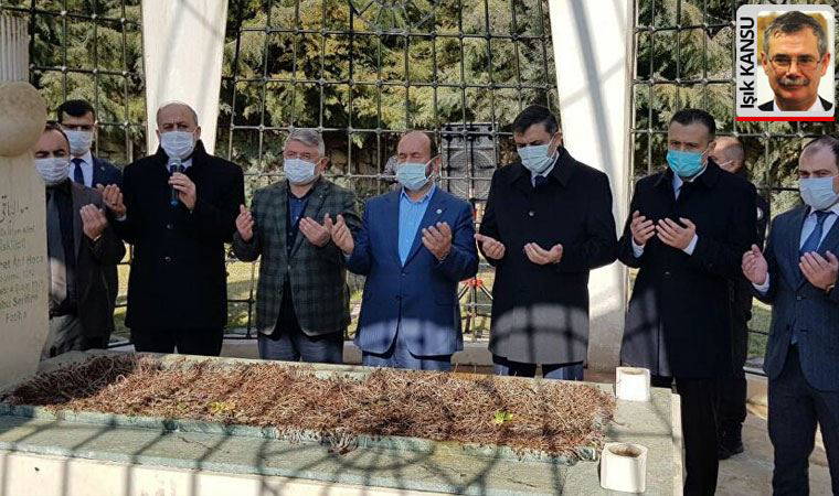 Milli Mücadele düşmanı İskilipli Atıf’ı anan vali, belediye başkanı ve rektörün odak noktaları