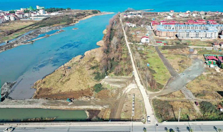 Karadeniz Bölgesi’nin en uzun kıyı şeridine sahip Ordu’daki Melet Irmağı barınak olacak