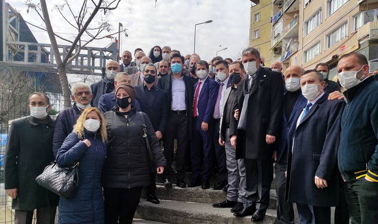 İYİ Partililerden, Divanhane Eski Karakol Binası önünde eylem