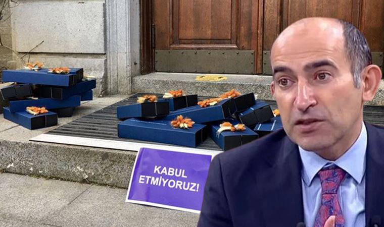 Boğaziçi protestolarında 48. gün: Kadın akademisyenler Melih Bulu'nun 8 Mart paketlerini iade etti