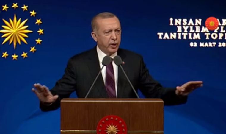 Cumhurbaşkanı Erdoğan İnsan Hakları Eylem Planı'nı açıkladı