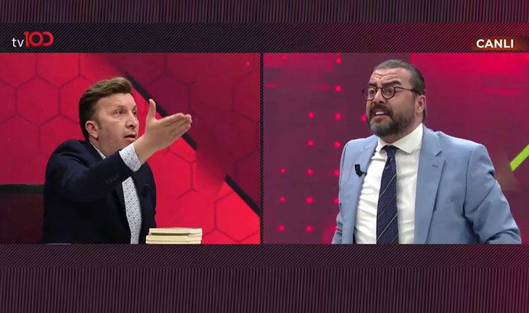 Canlı yayında büyük kavga! Hakaretler havada uçuştu
