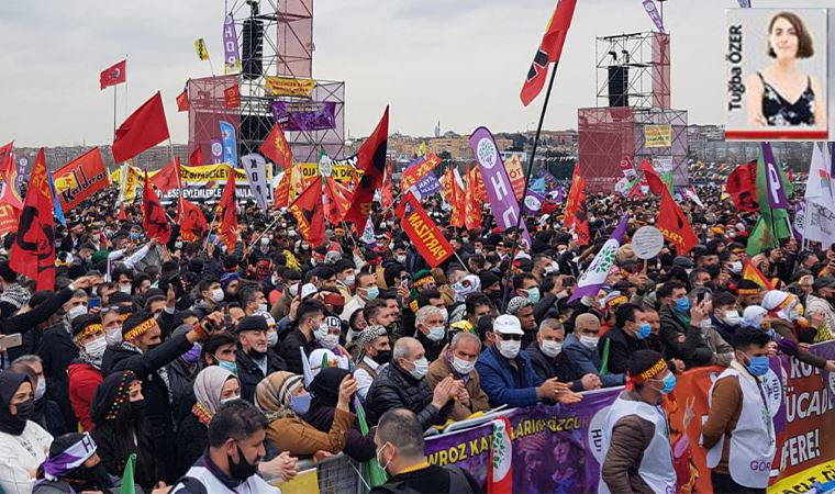 İstanbul'da binler Nevruz alanında buluştu