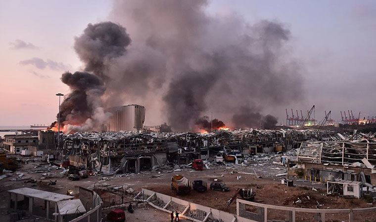 Beyrut patlamasına ilişkin çarpıcı araştırma: 'İyonosferi bile sarstı'