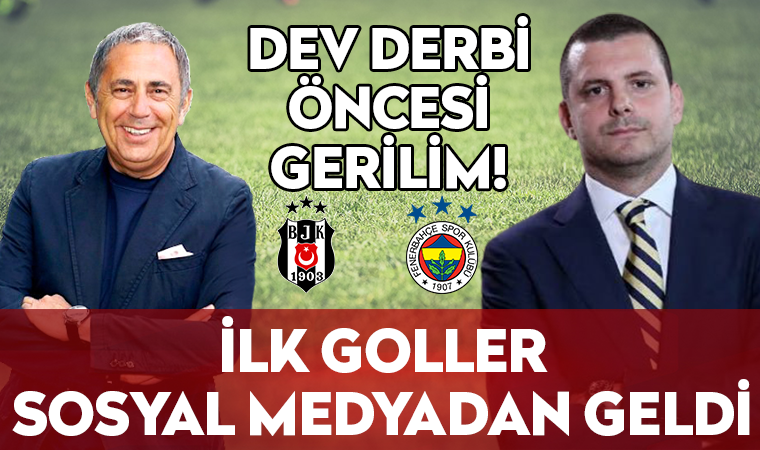 Derbide ilk goller sosyal medyadan geldi!