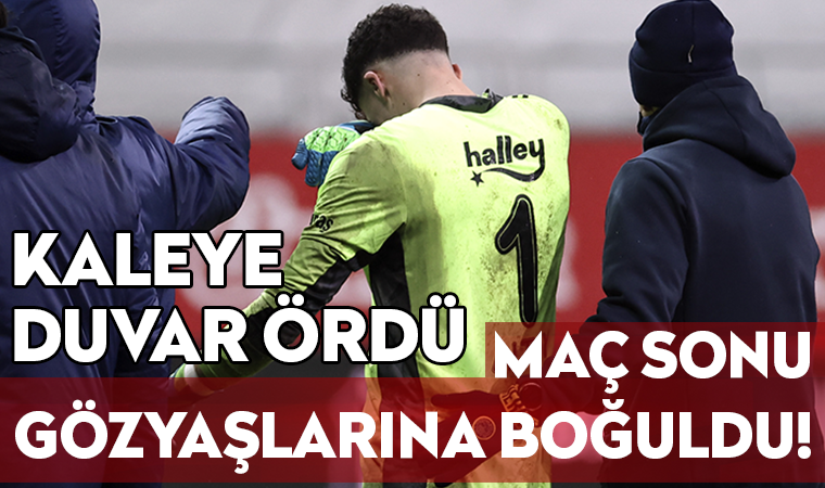 Altay maç sonu gözyaşlarını tutamadı!