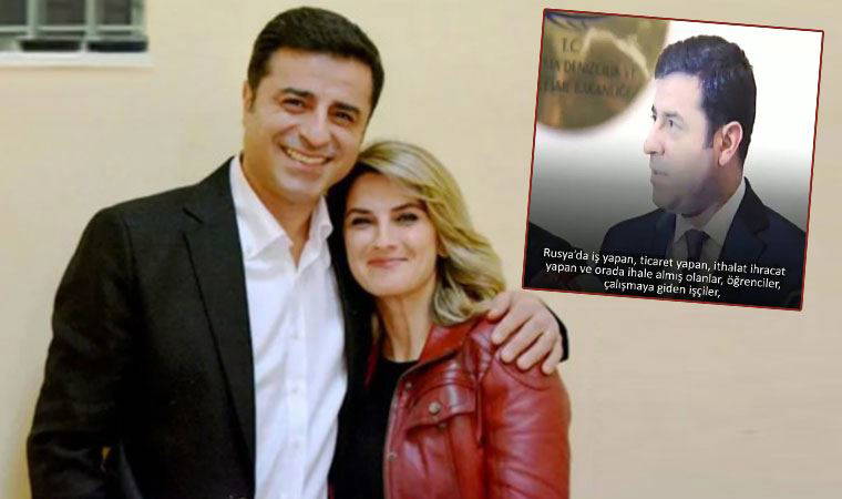 Başak Demirtaş, Selahattin Demirtaş'ın 3 yıl 6 ay ceza aldığı konuşmayı paylaştı