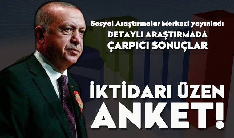 Son yapılan araştırmada çarpıcı sonuçlar: Sosyal Araştırmalar Merkezi’nin ocak anketi yayınladı