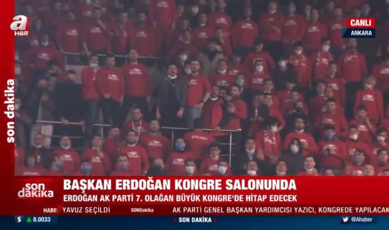 A Haber canlı yayımladı: Lebaleb dolu AKP Kongresinde inanılmaz görüntü