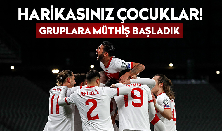 Harikasınız çocuklar! | Türkiye 4-2 Hollanda