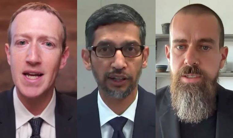 Teknoloji devlerine Kongre baskını protestosu:  'Qanon Şaman'ına benzetildi