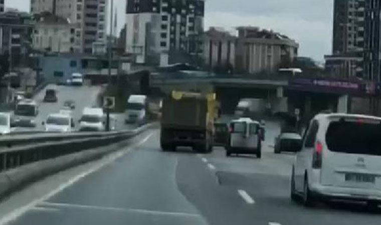 İstanbul trafiğinde skandal görüntüler!