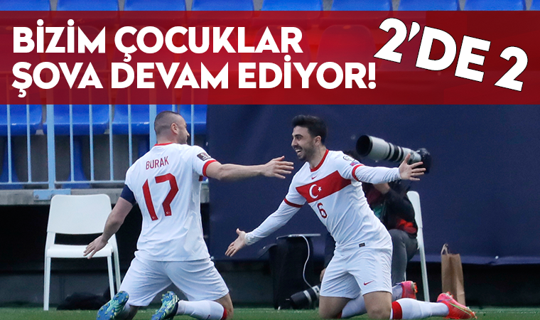Bizim çocuklar şova devam ediyor! | Norveç 0-3 Türkiye