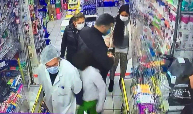 Marketin içerisindeki çocuk tacizini kasiyer fark etti!